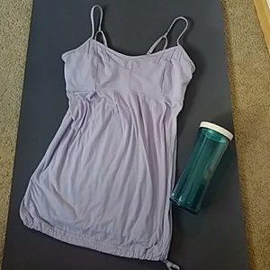 Lululemon lavender yoga top size 10 Nice condition